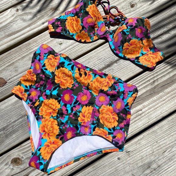 Urban Outfitters Other - urban outfitters floral bikini
